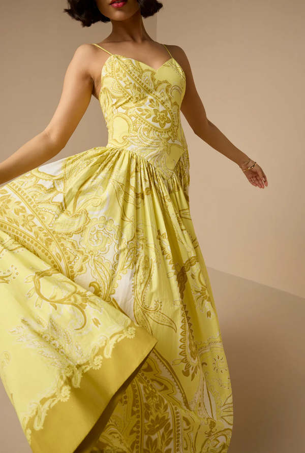 knee length dresses for ladies Fiza Dhoti Kaftan main image 1