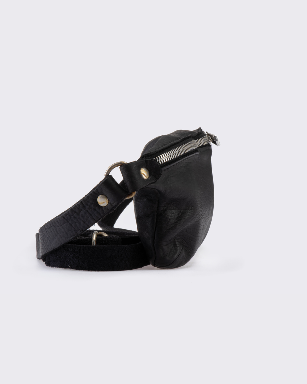 Guidi BV06 Small Fanny Bag - Black | Garmentory