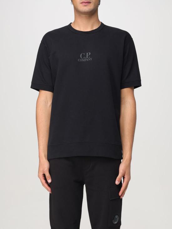C.P. Company 18CMSS159A002246G999 T-Shirt - Black | Garmentory