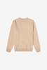 Maison Kitsuné Baby Fox Patch Cosy Crew Sweater - Beige - Thumbnail 2