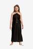 Baserange Cessa Ligo Dress - Black - Thumbnail 2