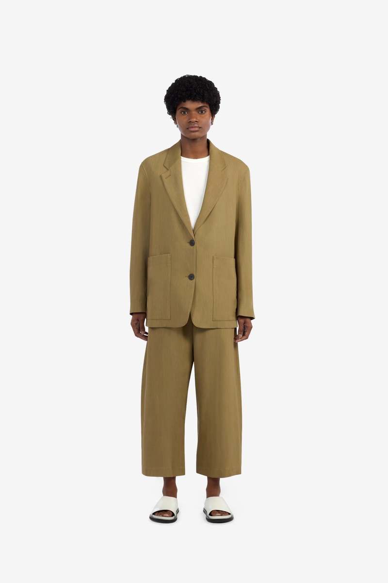 STUDIO NICHOLSON｜JACKETS (CONDE TAILORED JACKET PAMPAS Studio Nicholson Conde Jacket - Pampas | Garmentory