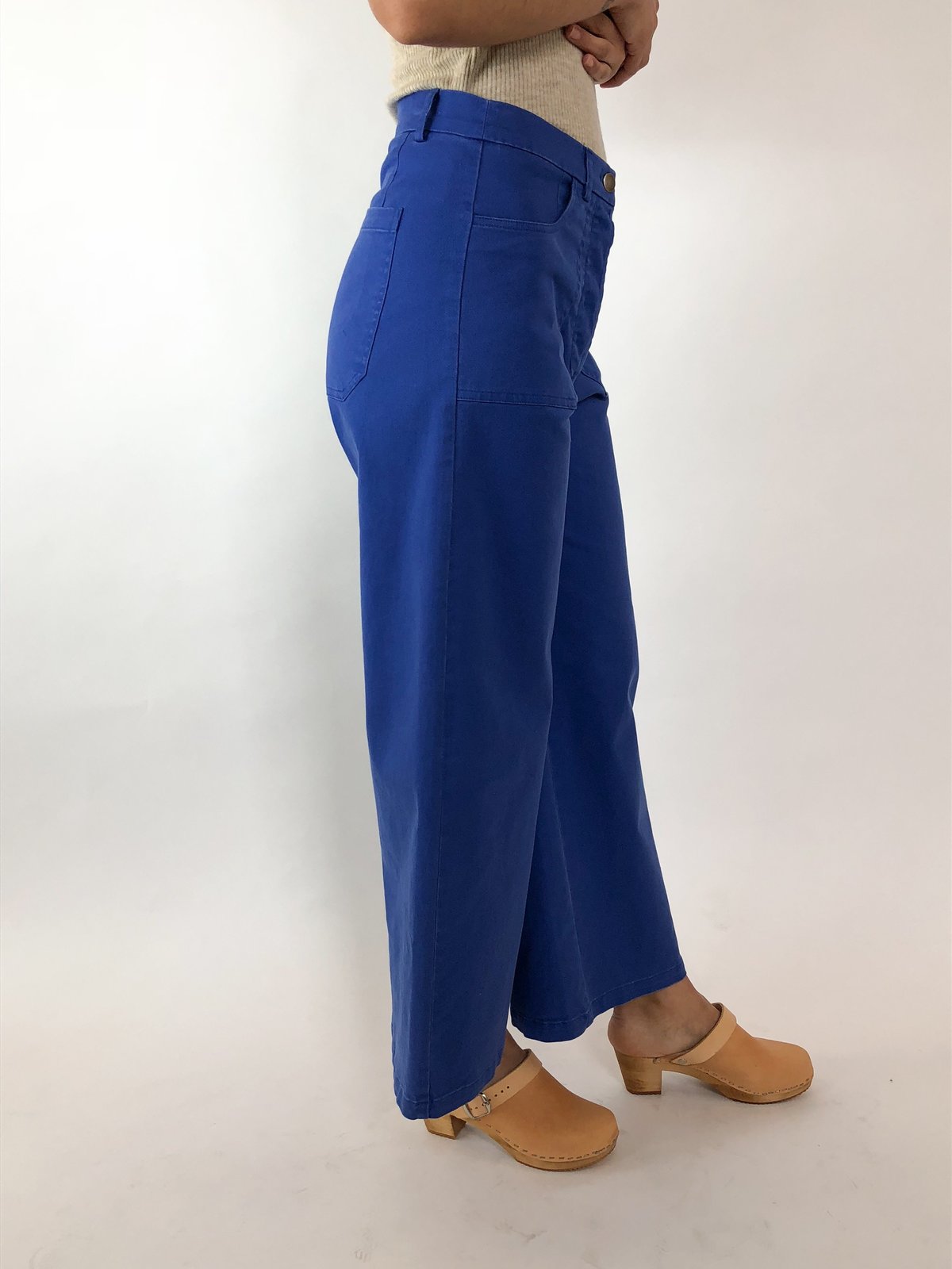 Loup NYC Royal Simone Jeans Royal blue Garmentory