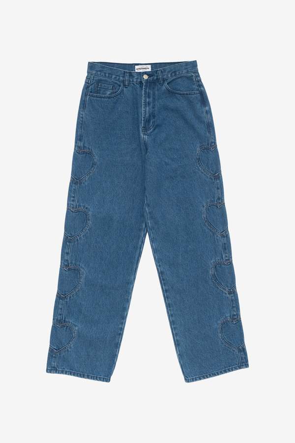 Carne Bollente Country Crush Shorts - Washed Blue