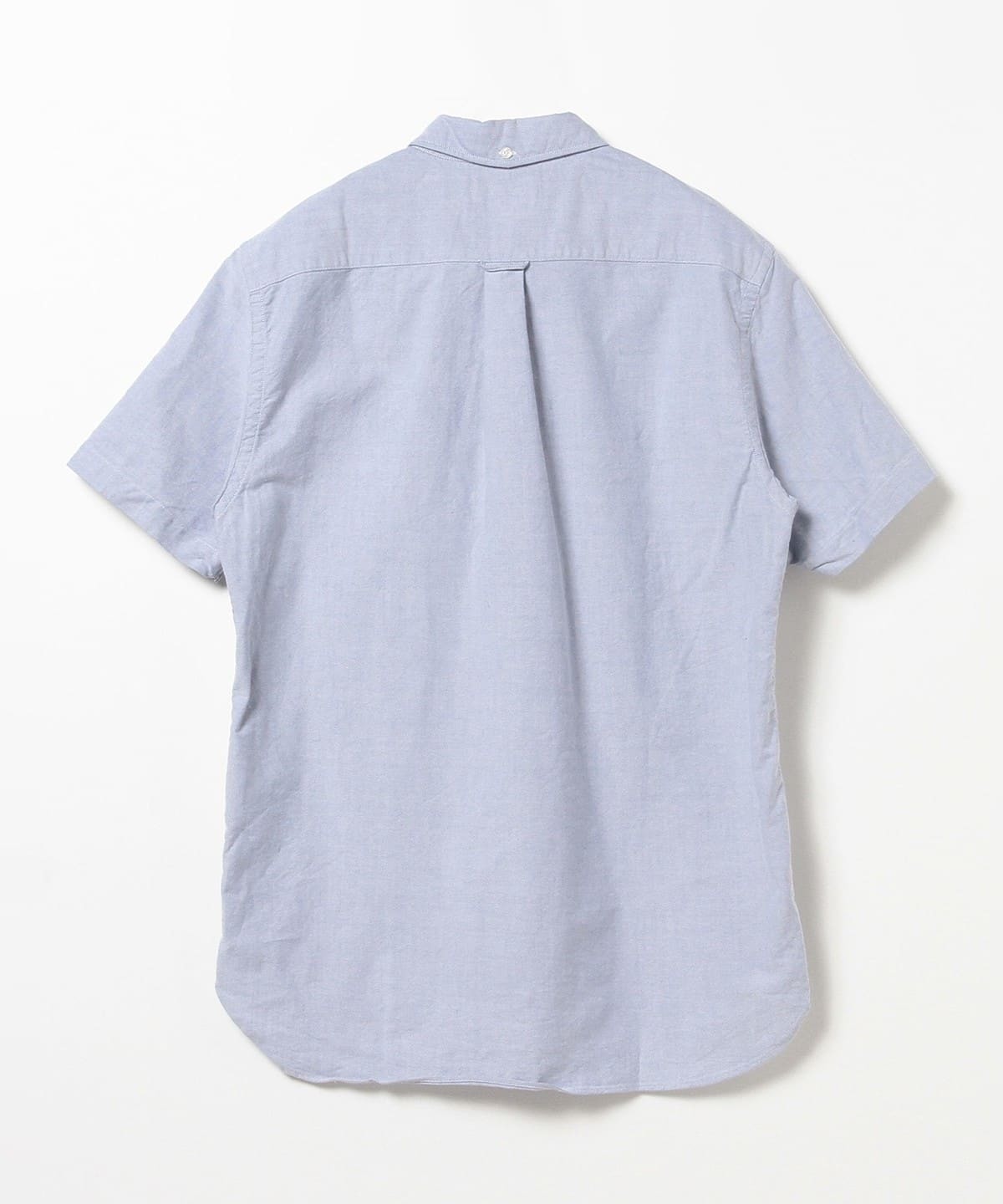 Beams Plus B.D. Short Sleeve Oxford Shirt - Sax - Image 2 of 5