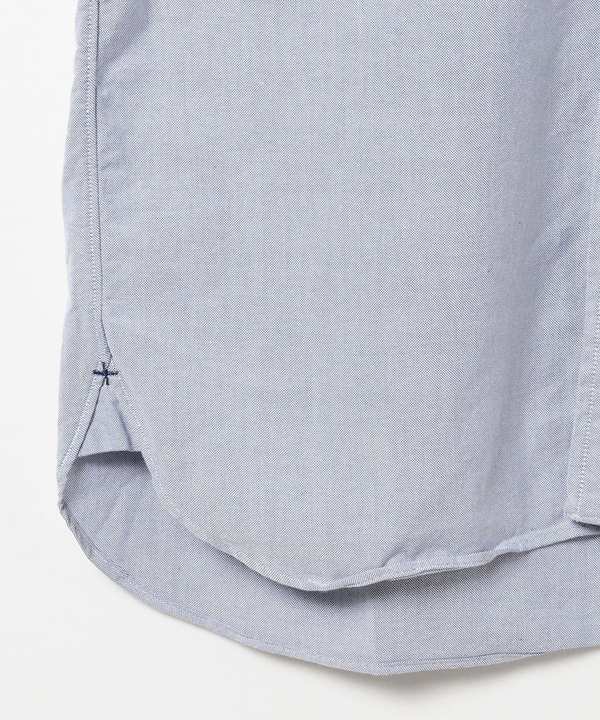 Beams Plus B.D. Short Sleeve Oxford Shirt - Sax