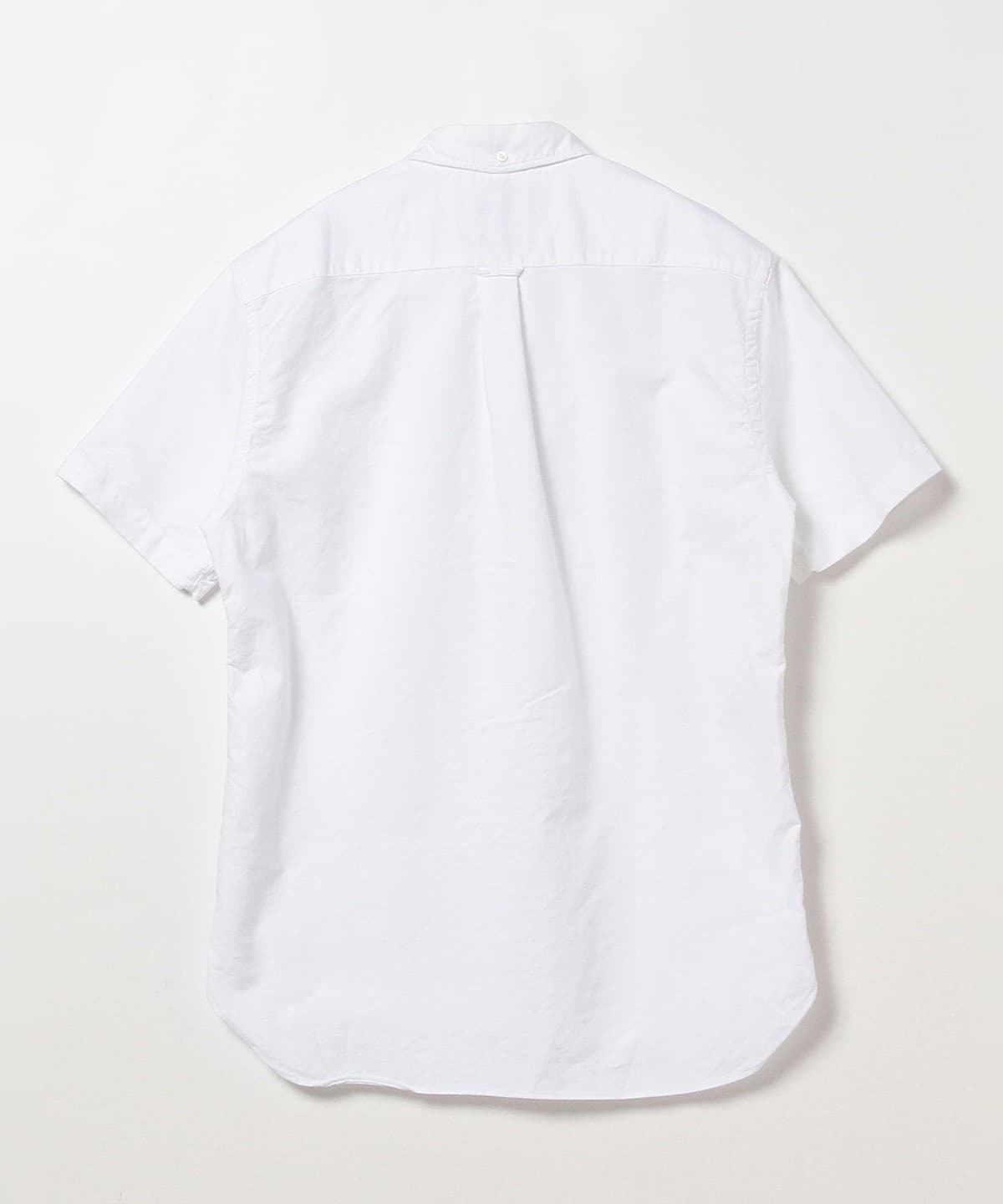 Beams Plus B.D. Short Sleeve Oxford Shirt - White - Image 2 of 5