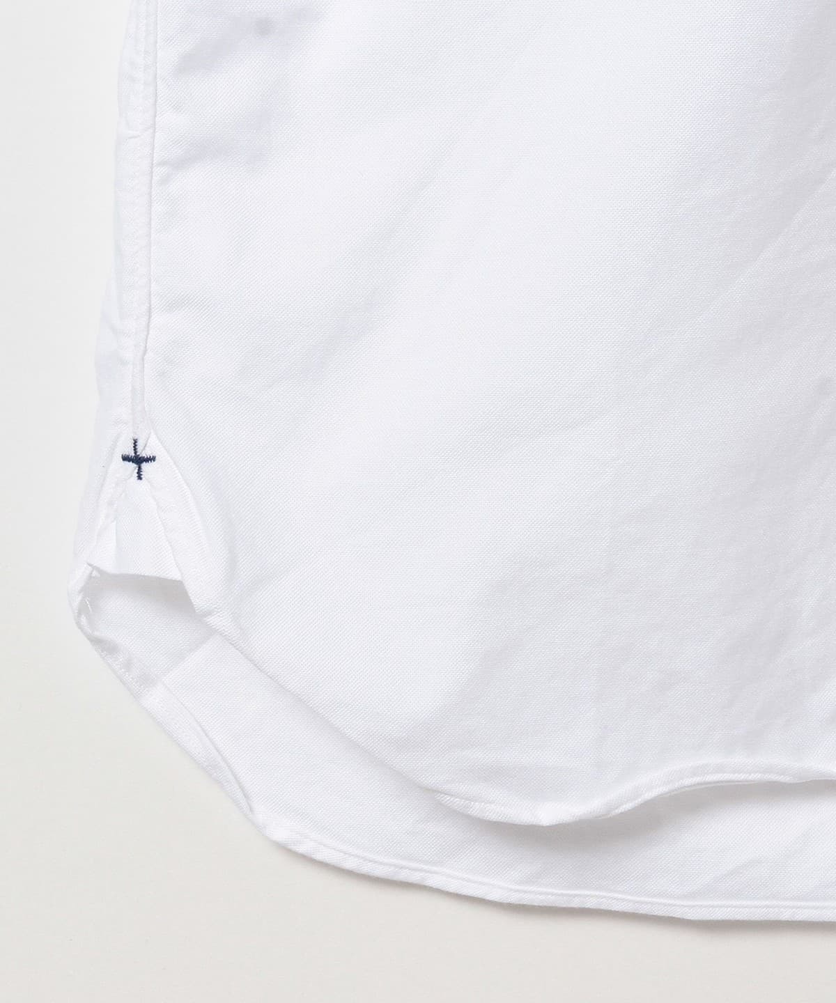 Beams Plus B.D. Short Sleeve Oxford Shirt - White - Image 5 of 5