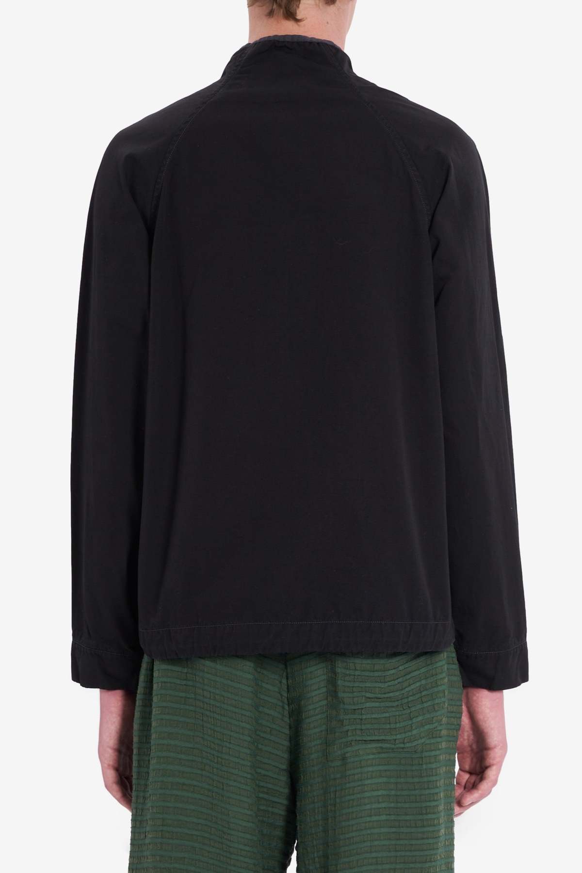 Ranra Ganga Soft Cotton Track Top - Black | Garmentory