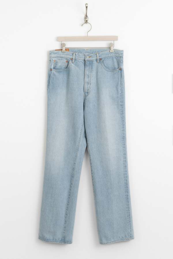 新品 KAPTAIN SUNSHINE SKATE SHOECUT DENIM Kaptain Sunshine Skate Shoecut Denim Pants Indigo One Wash