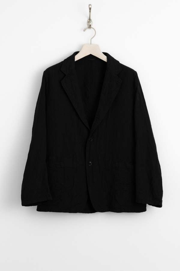 KAPTAIN SUNSHINE Take Easy 3 Button Jacket - Black | Garmentory