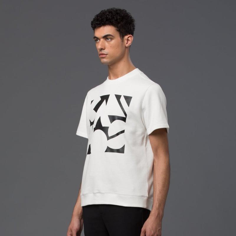 Carlos Campos Short Sleeve Logo Sweatshirt Carlos Campos Short Sleeve Logo Sweatshirt