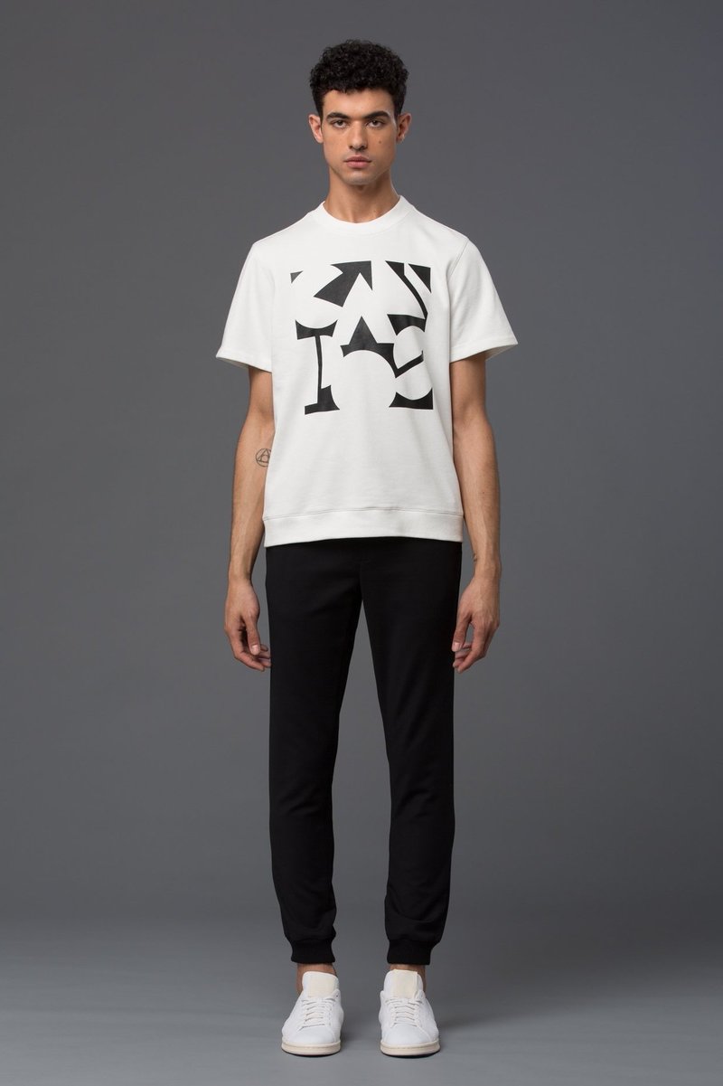 Carlos Campos Short Sleeve Logo Sweatshirt Carlos Campos Short Sleeve Logo Sweatshirt