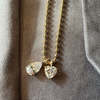 Alexa Leigh Heart Pendant Ball Chain Necklace - Thumbnail 2