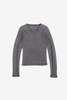 mfpen LS Rib Tee - Washed Graphite - Thumbnail 1