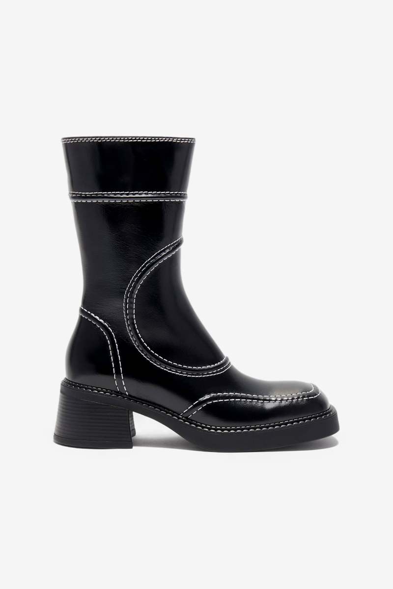 Miista Malene Ankle Boots - Black