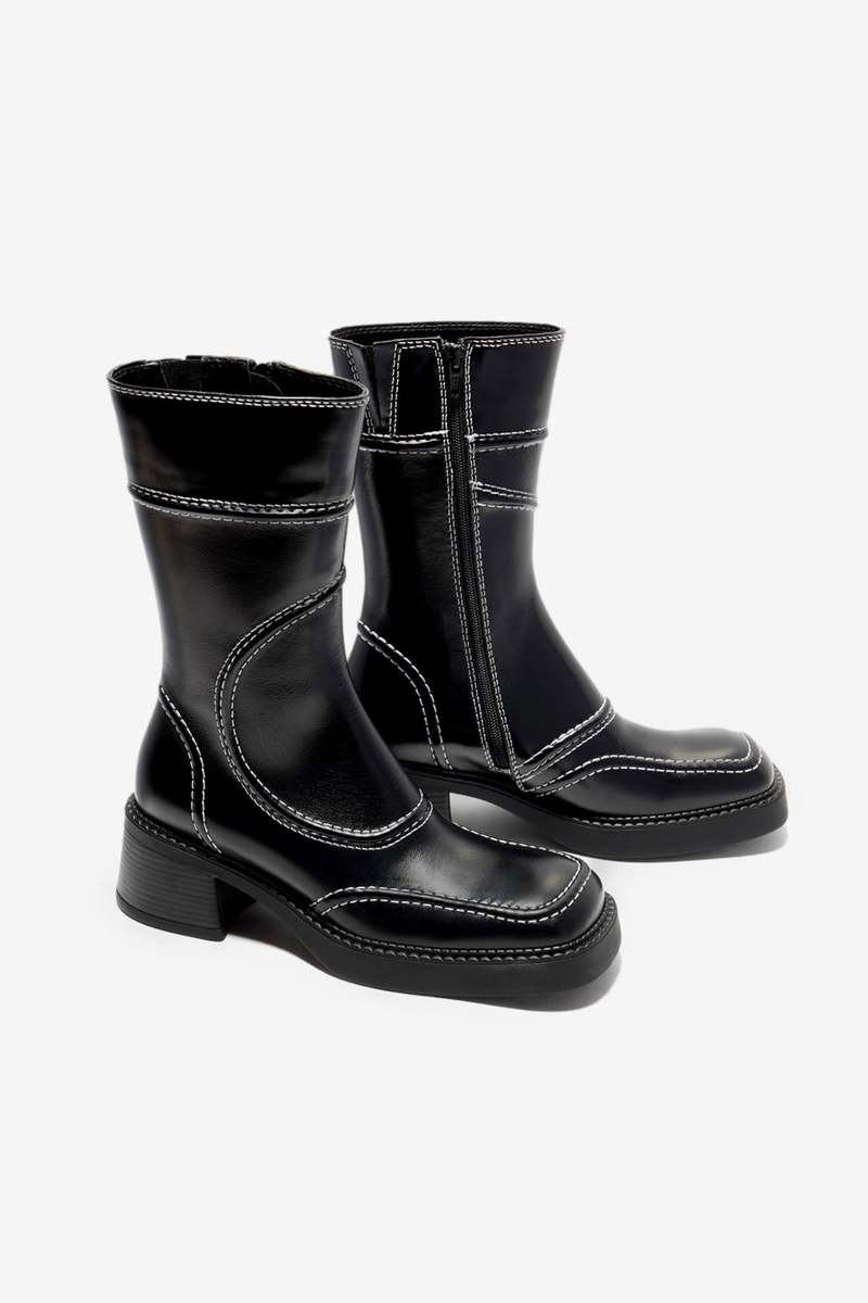 Miista Malene Ankle Boots - Black