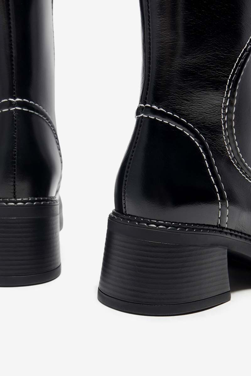 Miista Malene Ankle Boots - Black