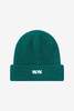 Wood Wood Mande Ribbed Beanie - Midori Green - Thumbnail 1