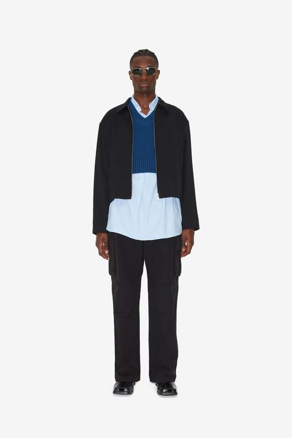 Our Legacy Mini Jacket - Black Worsted Wool | Garmentory