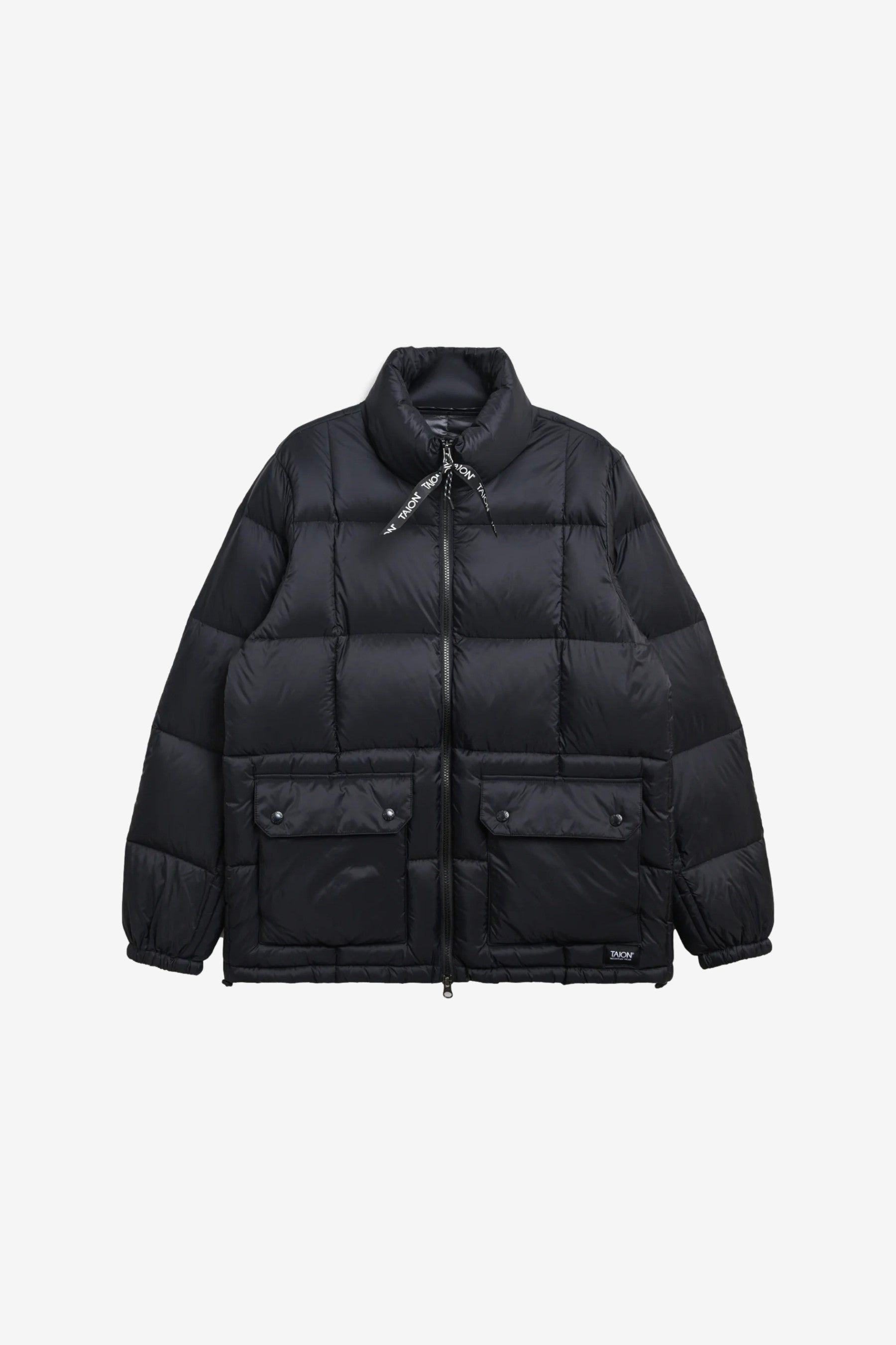 TAION Mountain Packable Volume Down Jacket - Black | Garmentory