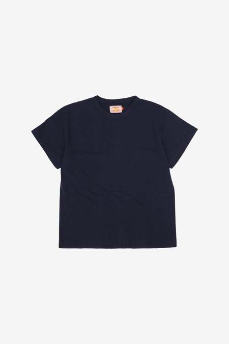 SALSATION サルセーション Dark blue Size M Tシャツ Sunray Sportswear Makaha SS Blue Graphite