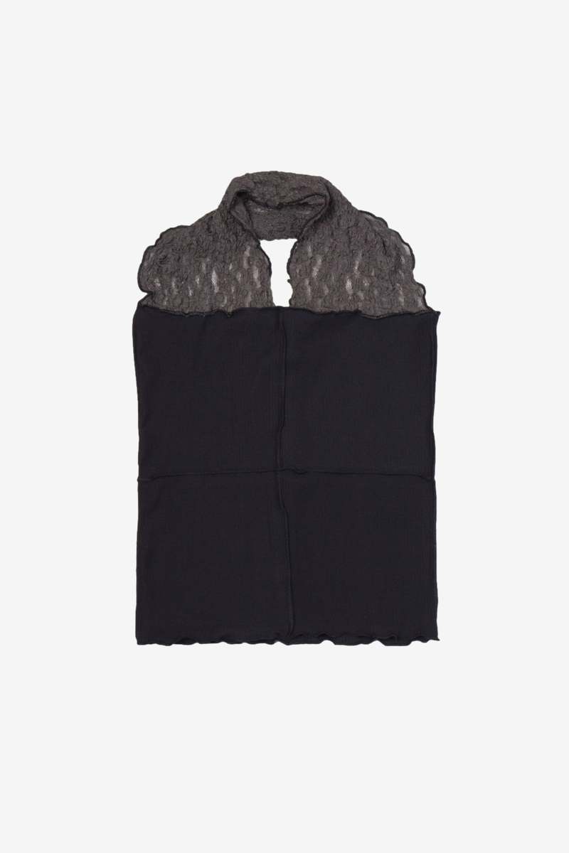 Baserange Nehru Halter Top | Garmentory