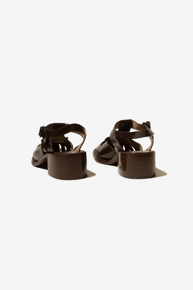 【HEREU】 へリュー Pesca Heeled 38 24cm PESCA HEELED - Fisherman Sandal – Hereu Studio