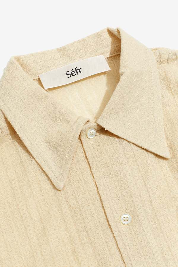 Séfr Ripley Shirt - Medallion Ivory | Garmentory