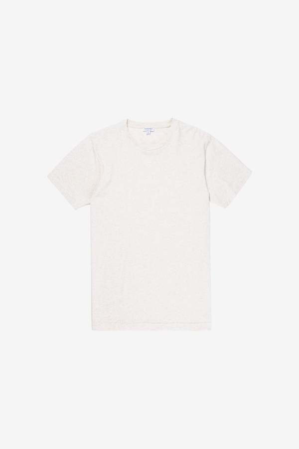 Sunspel Short Sleeve Riviera Crew Neck T-Shirt Sunspel Short Sleeve Riviera Crew Neck T-Shirt