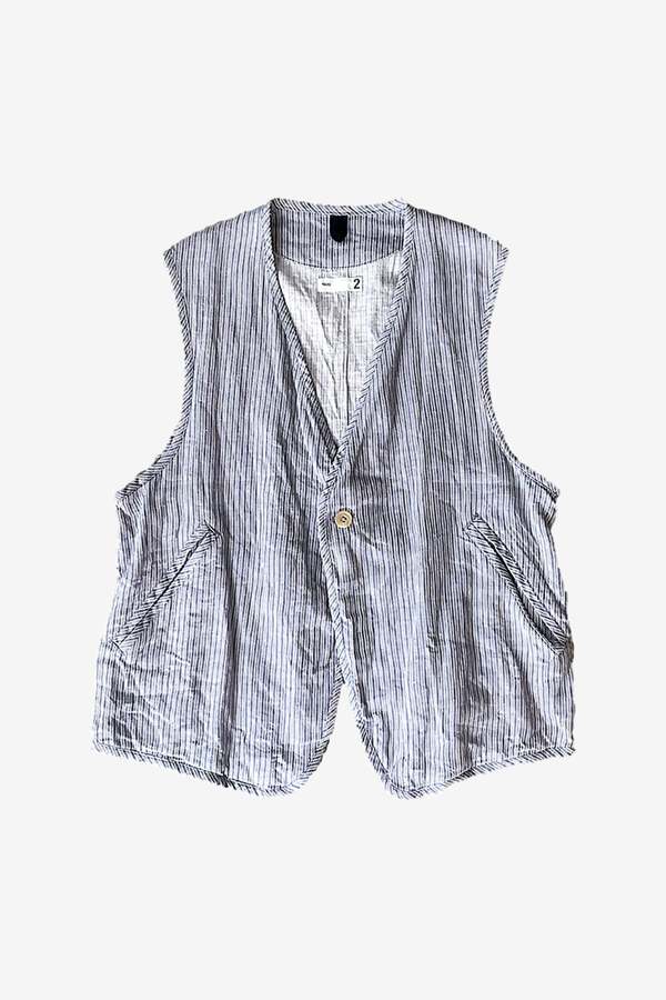 TS(S) Silk Cloth Back Slit Easy Vest TS(S) Silk Cloth Back Slit Easy Vest