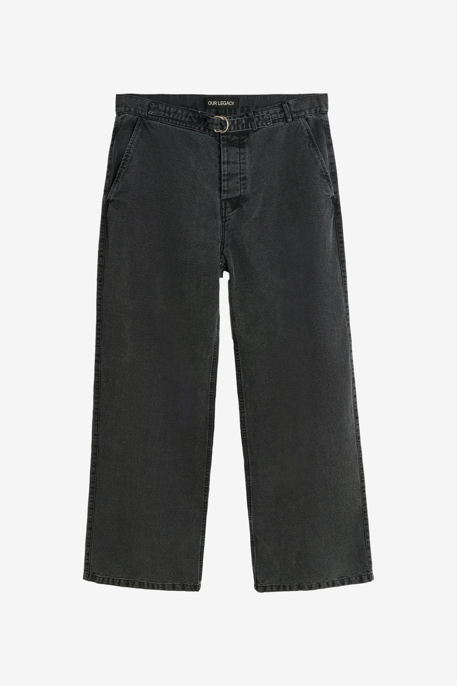 Our Legacy Stern Chino - Black Enzyme Canvas | Garmentory