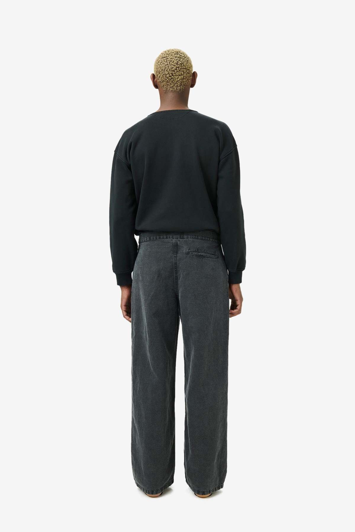 Our Legacy Stern Chino - Black Enzyme Canvas | Garmentory