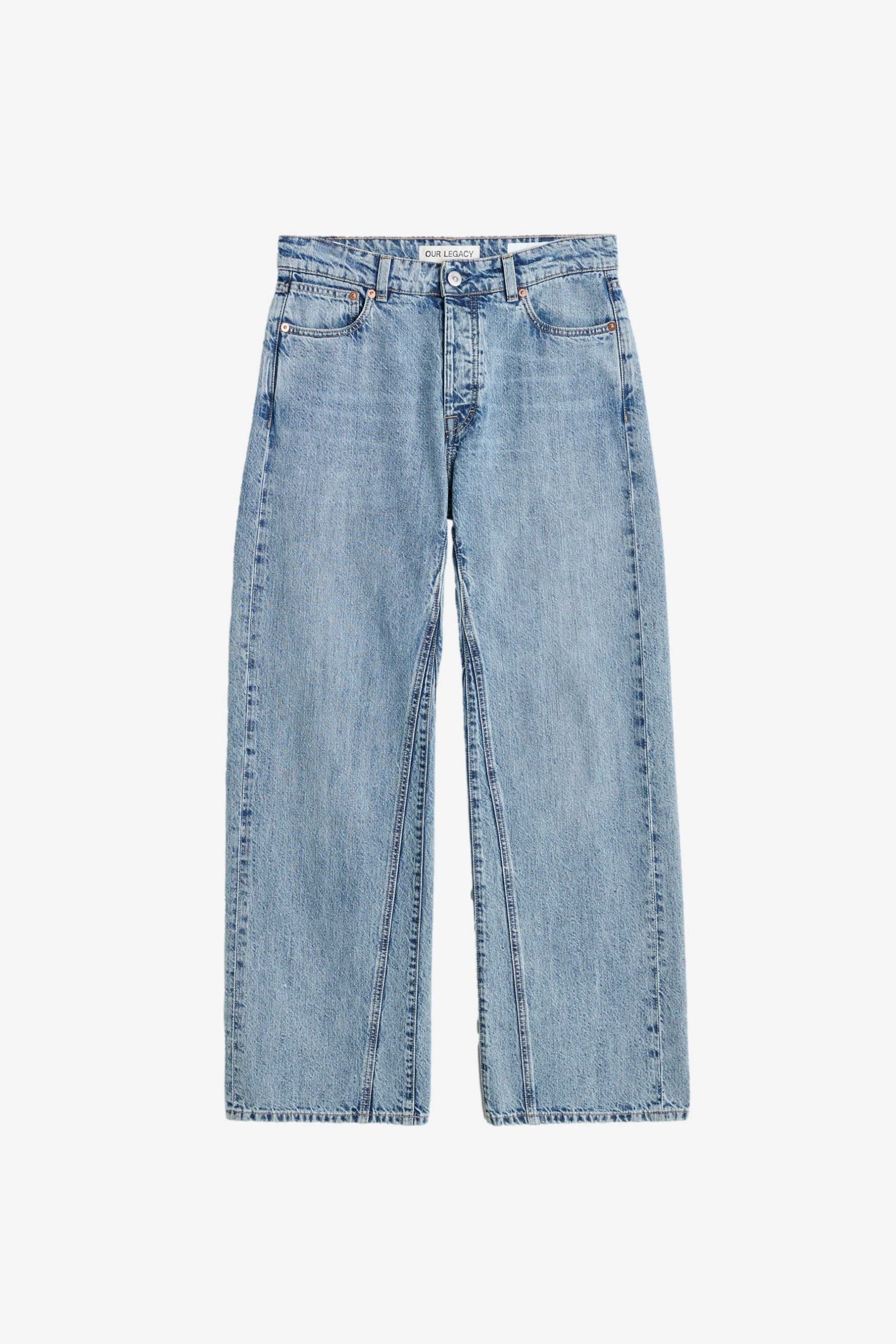 パンツ Our legacy TREBLE CUT Shadow Wash Denim Our Legacy Treble Cut Jeans - Shadow Wash Denim | Garmentory