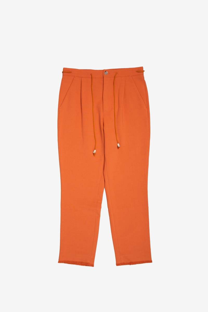 Nanushka Tuan Suit Pants - Rust Tweed Nanushka Tuan Suit Pants - Rust Tweed