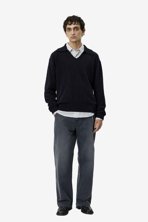 mfpen V-Neck Collar Sweater | Garmentory