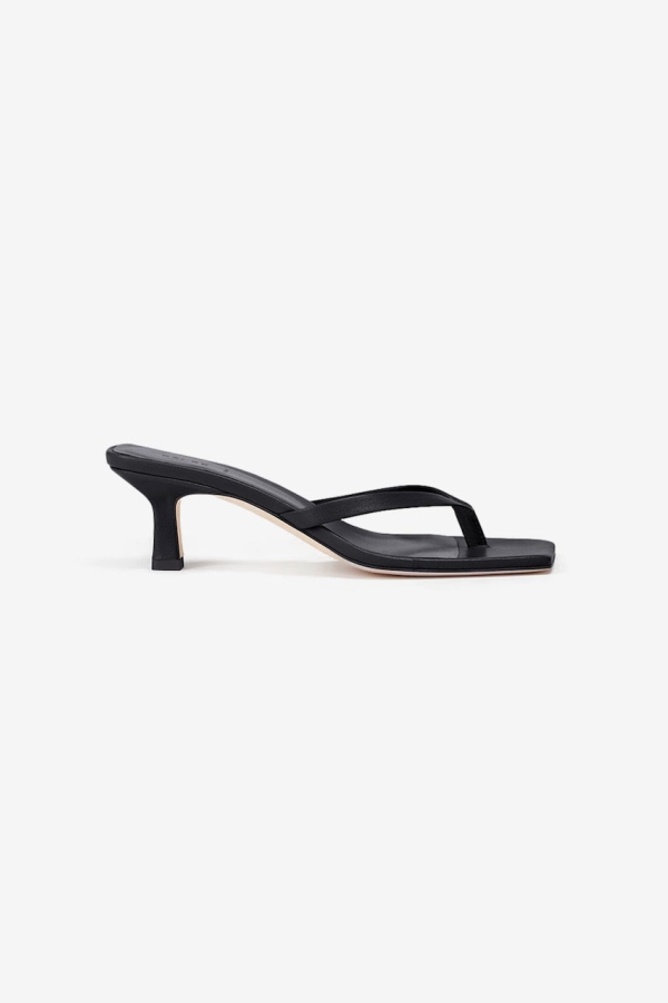 aeydē Wilma Heels - Black Nappa