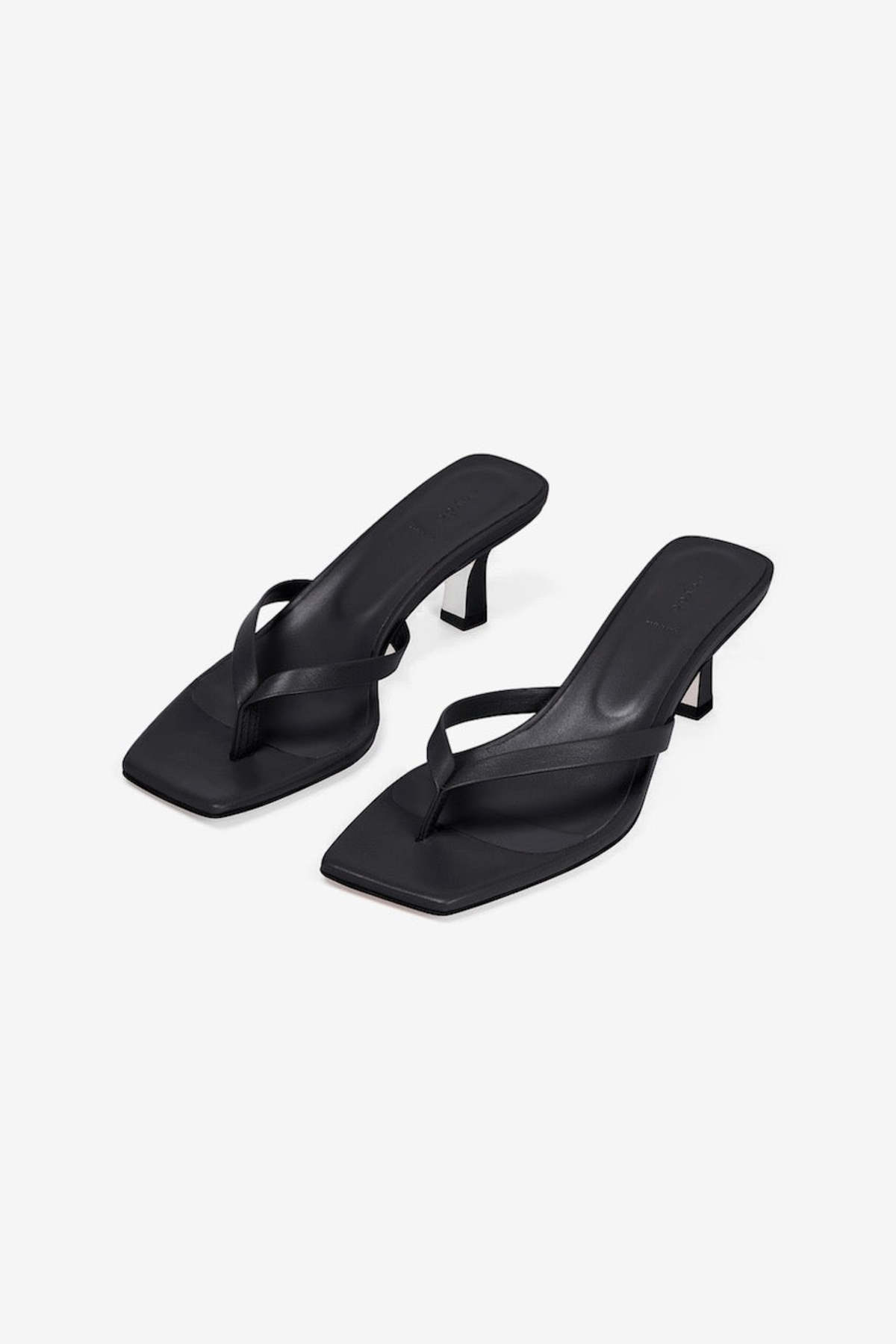 aeydē Wilma Heels - Black Nappa - Image 2 of 5