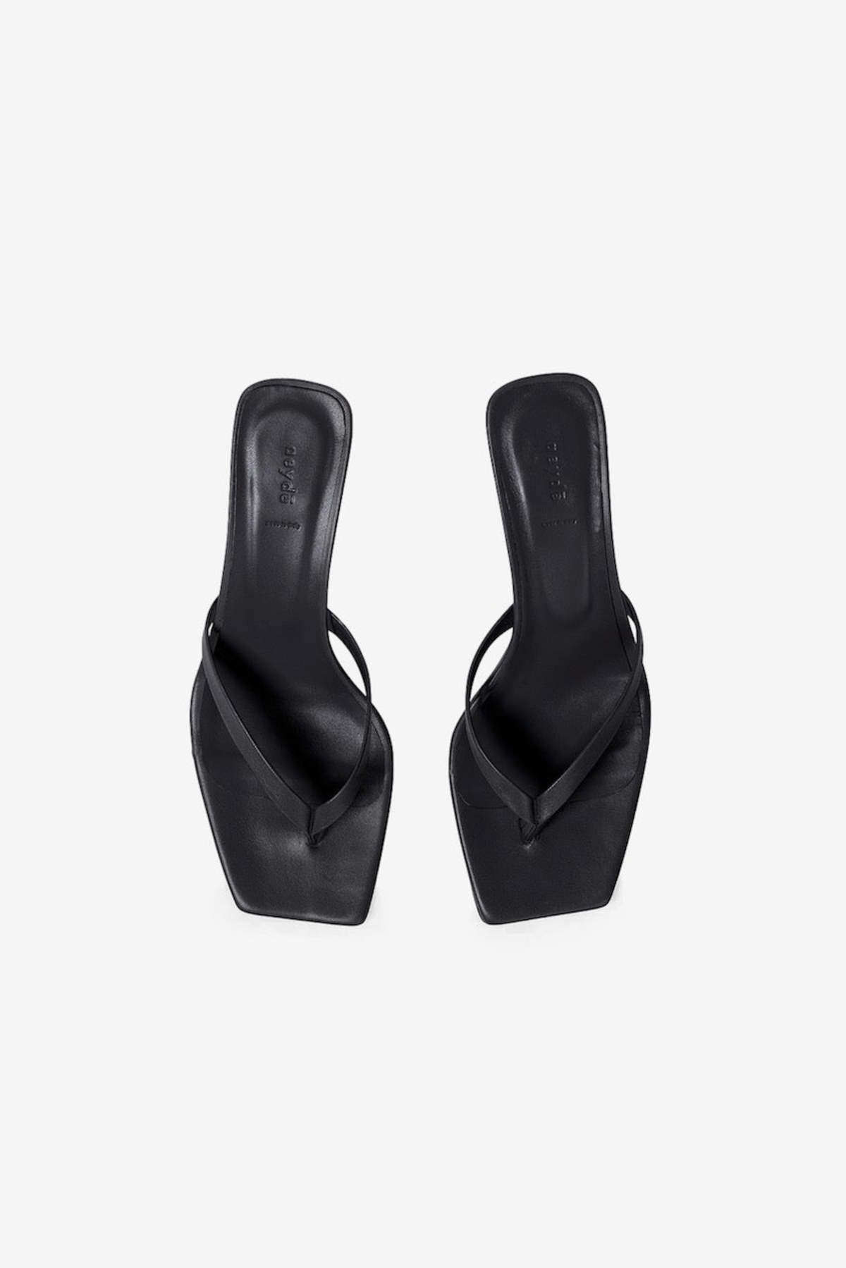 aeydē Wilma Heels - Black Nappa - Image 4 of 5