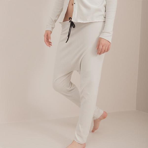 Album Di Famiglia Pantalon New Basic Pant - Rice | Garmentory