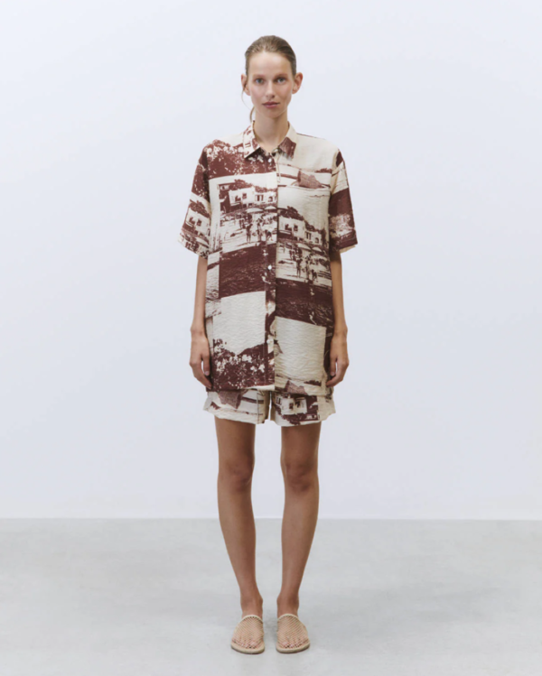 Alysi Photo Print Shirt