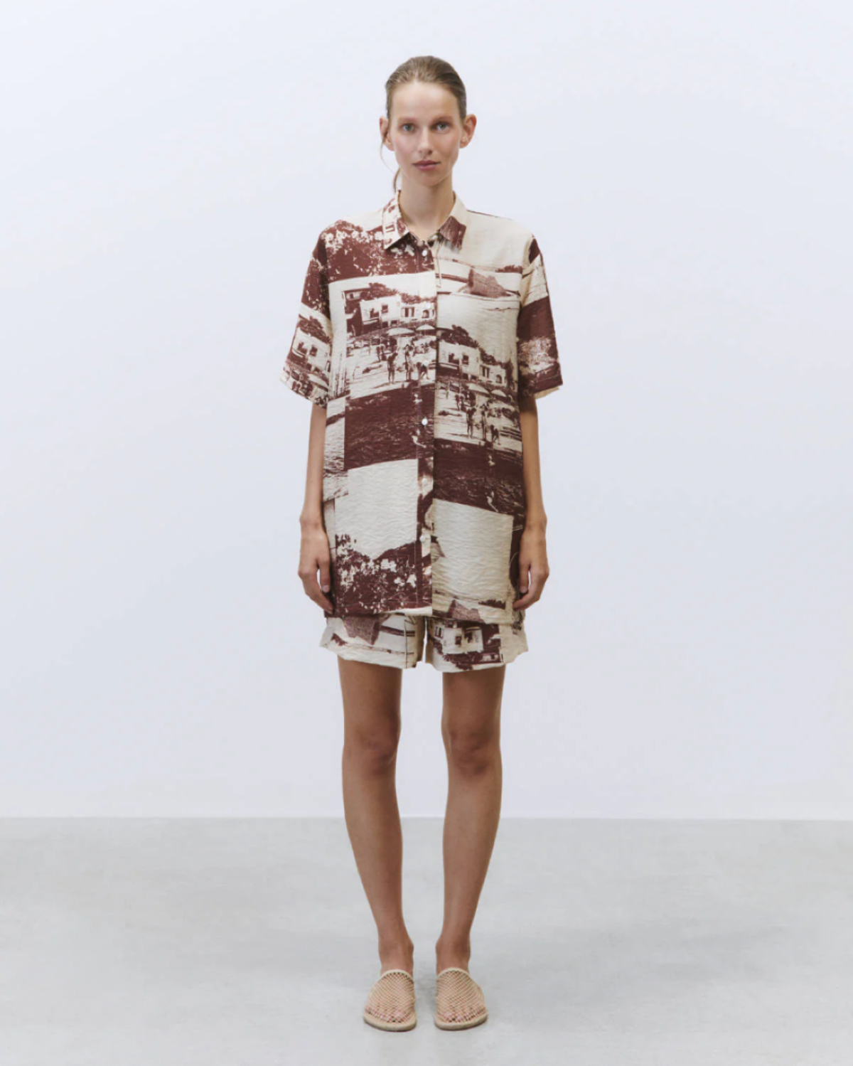 Alysi Photo Print Shirt - Image 1 of 4