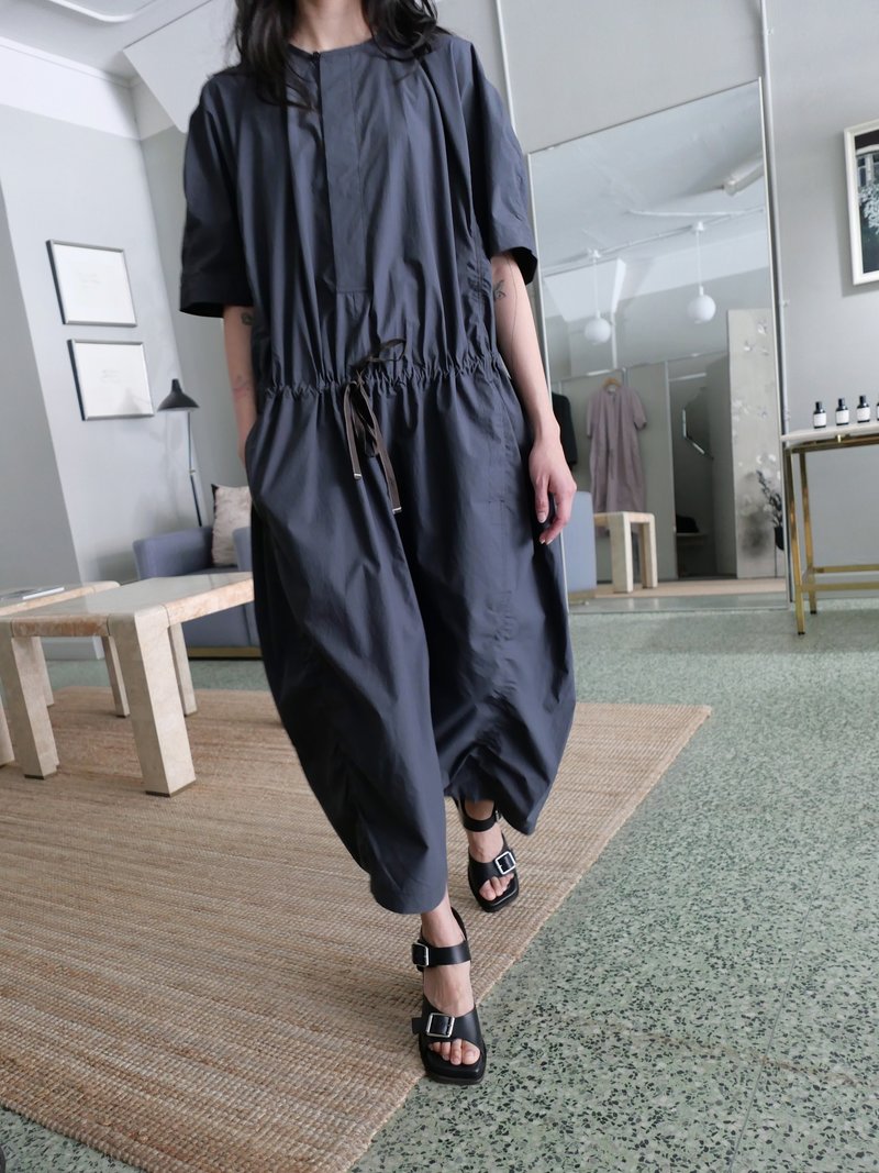 Lemaire Parachute Dress - Charcoal | Garmentory