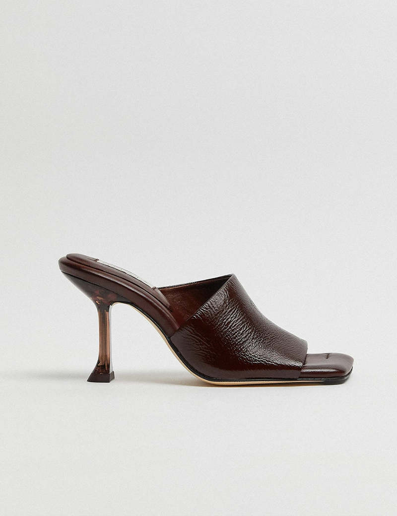【関税込み】Miista ブラウン Janaina ミュール Janaina Dark Brown Mule Sandals | Miista