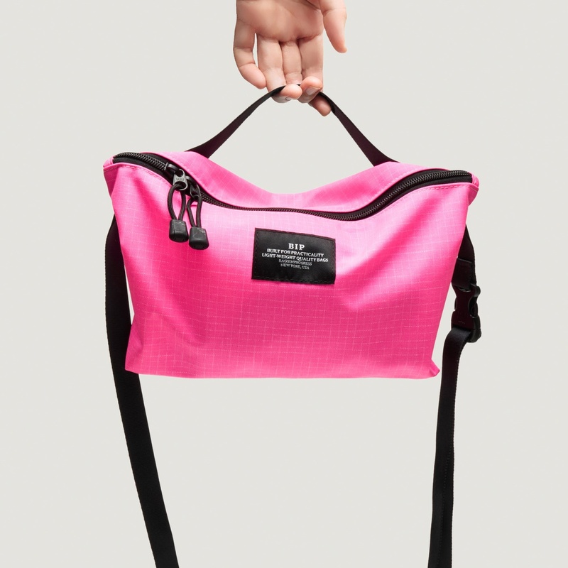 Bags in Progress Fannypack Crossbody Bag - Pink