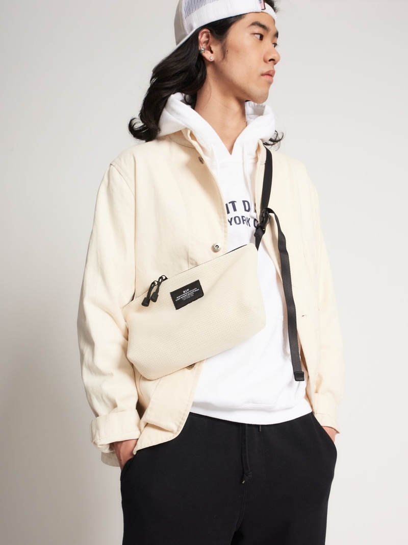 Bags in Progress Fannypack Crossbody Bag - Ivory Bags in Progress Fannypack Crossbody Bag - Ivory