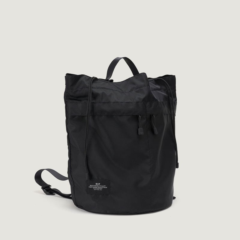 Bags in Progress Bucket Bag in Nylon - Black Bags in Progress Bucket Bag in Nylon - Black