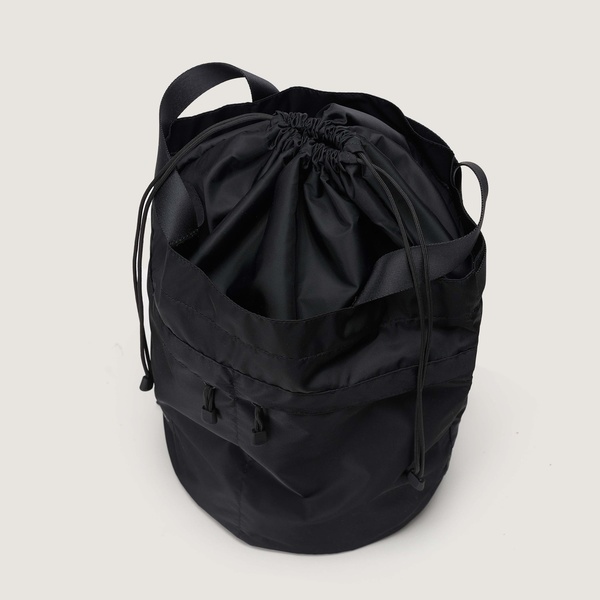 Bags in Progress Bucket Bag in Nylon - Black Bags in Progress Bucket Bag in Nylon - Black