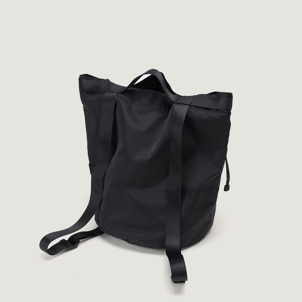 Bags in Progress Bucket Bag in Nylon - Black Bags in Progress Bucket Bag in Nylon - Black