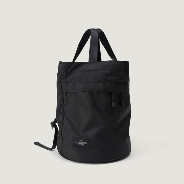 Bags in Progress Bucket Bag in Nylon - Black Bags in Progress Bucket Bag in Nylon - Black